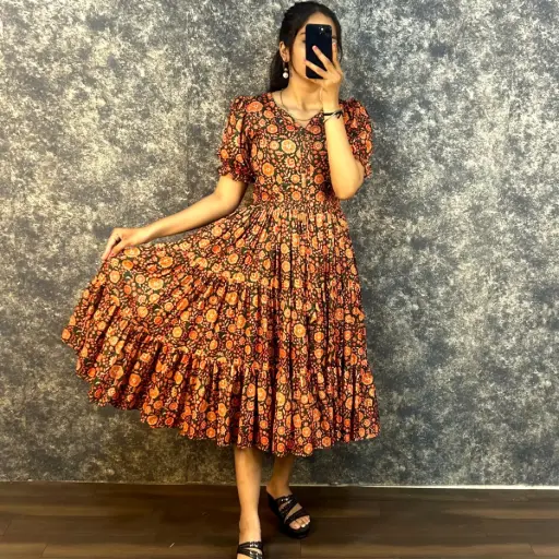 SUMMER TIERED DRESS   