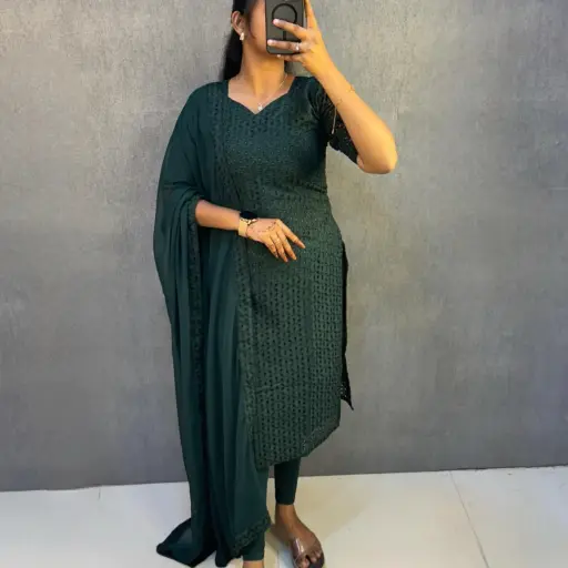 HAKOBA KURTI WITH DUPATTA 
